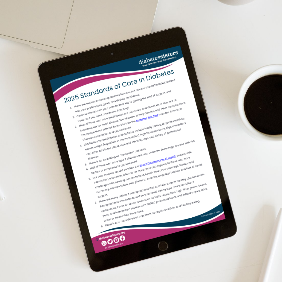 2025 Standards of Care in Diabetes - DiabetesSisters