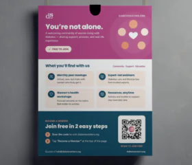 DiabetesSisters Community Flyer
